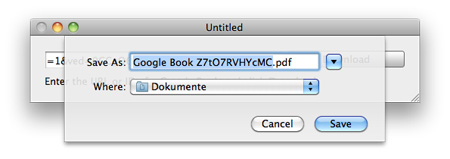 Google Books Downloader für Mac OS