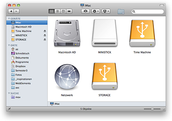 Mac OS Festplatten
