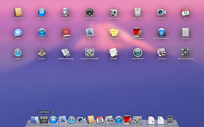 Mac OS X Lion - Launchpad