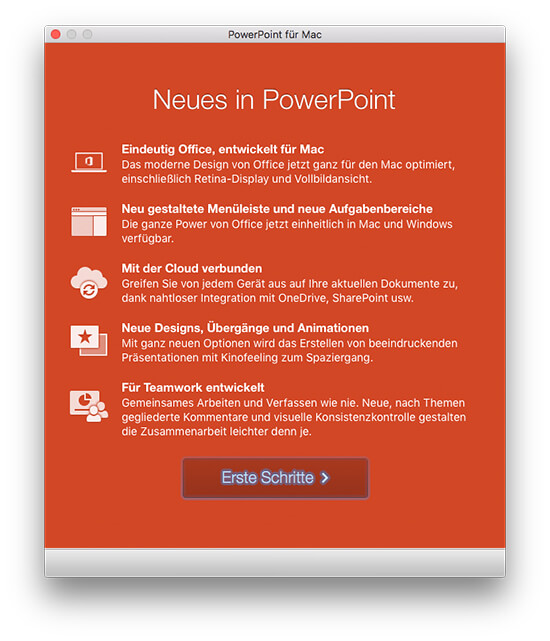Microsoft Office 2016 - Neues in PowerPoint