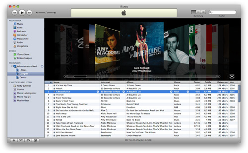 Mac Media Player - iTunes