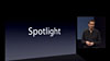 iPhone OS 3 - Spotlight