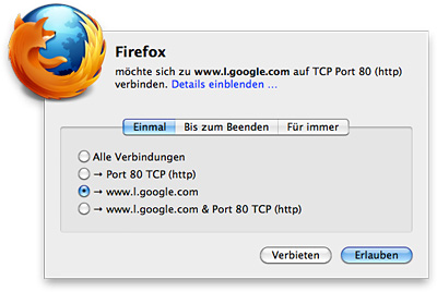 Mac OS Firewall - Little Snitch Regel erstellen