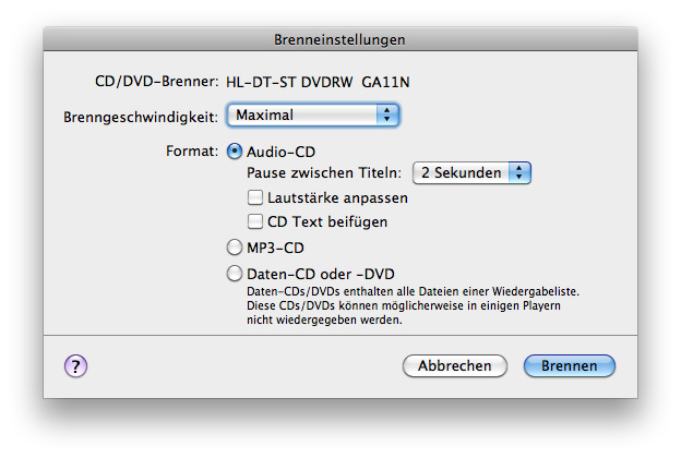 Cd Dvd Brennen Mit Mac Os Maceinsteiger De