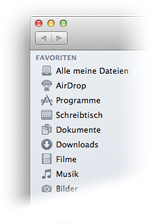 Mac OS X Lion - monochrome Icons