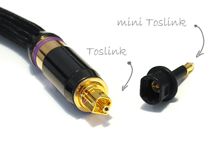 Mini-Toslink-Adapter