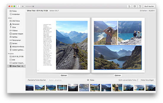 Fotobuch Am Mac Erstellen Maceinsteiger De
